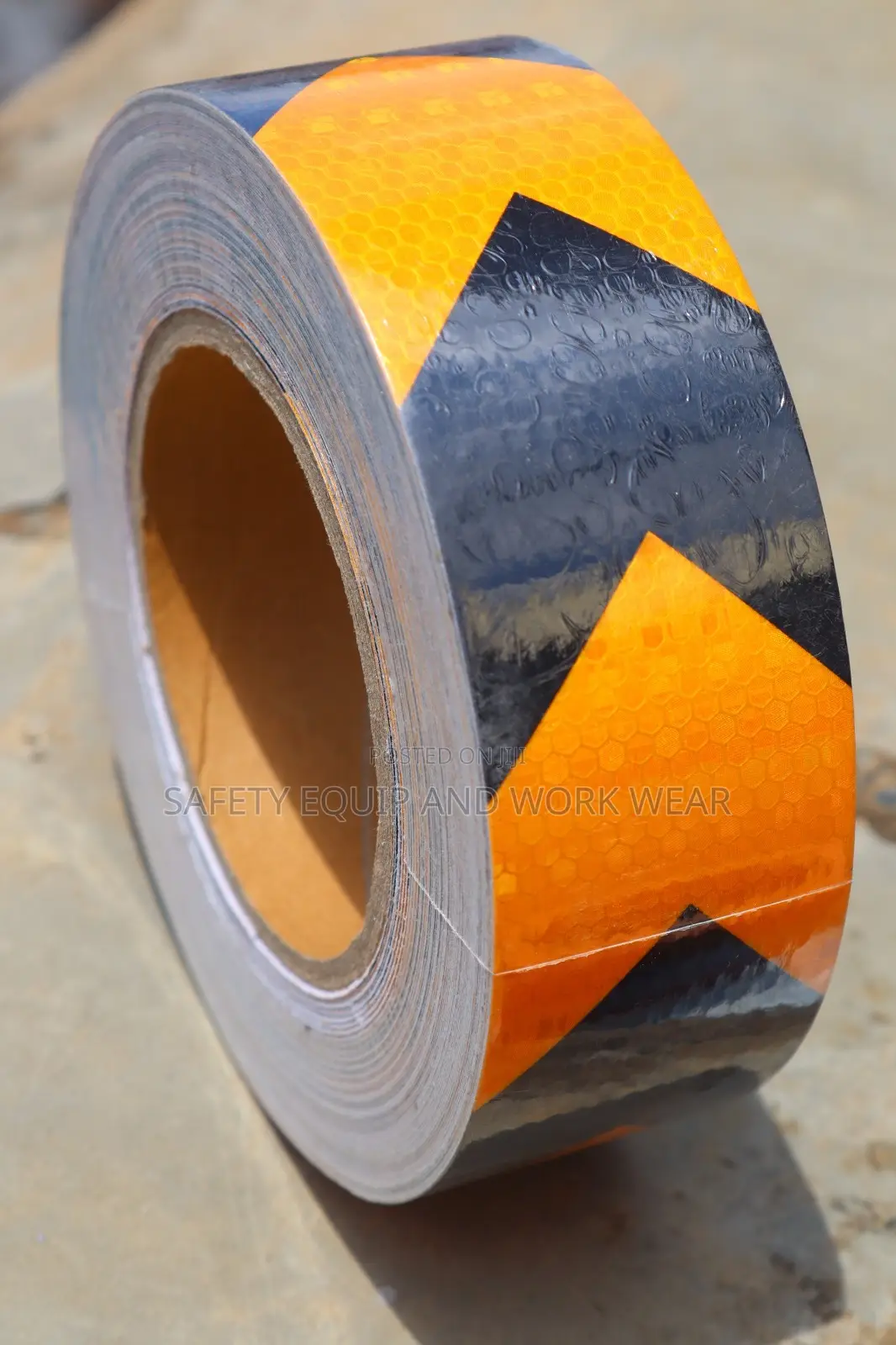 Adhesive Yellow Black Tape