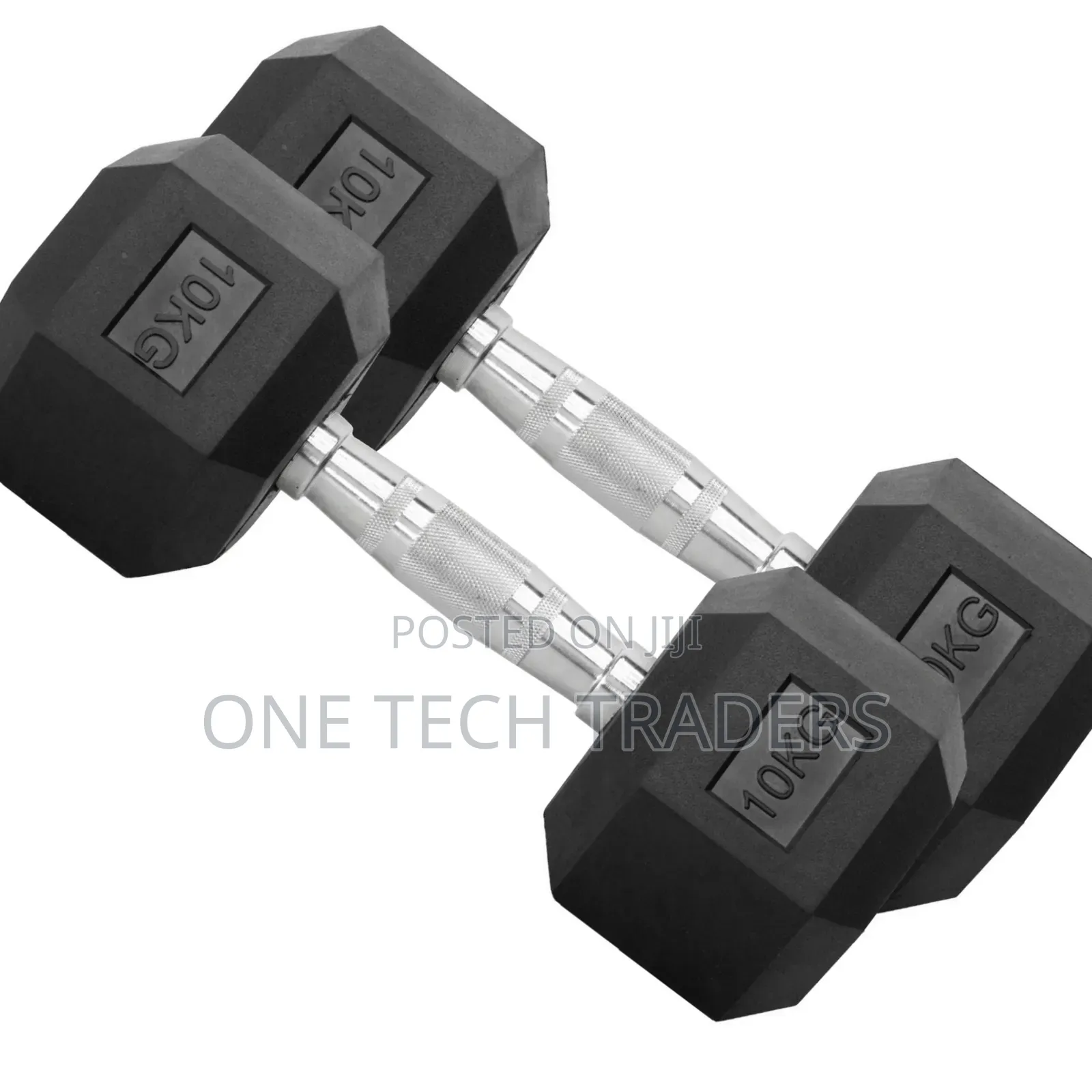 Hexagonal Dumbbells 10kgs Pair