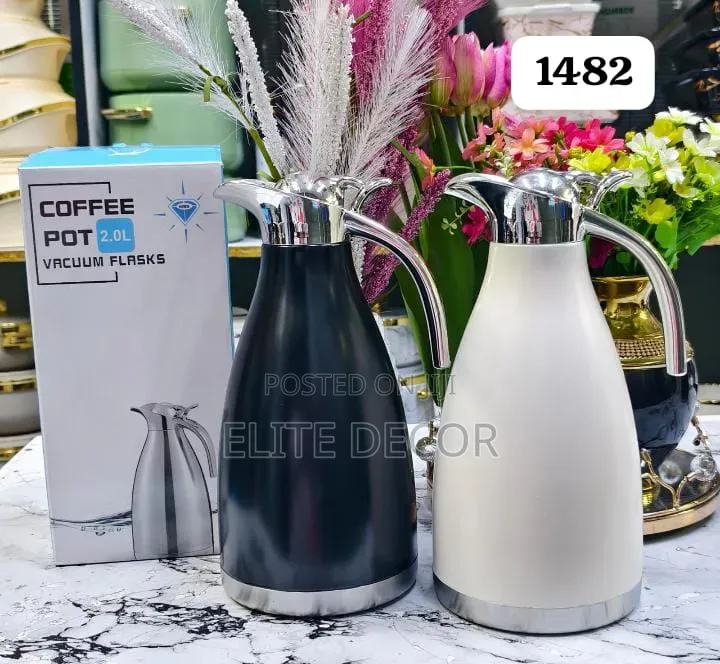 JP 2.0L Stainless Steel Vacuum Flask – Unbreakable Thermal Carafe