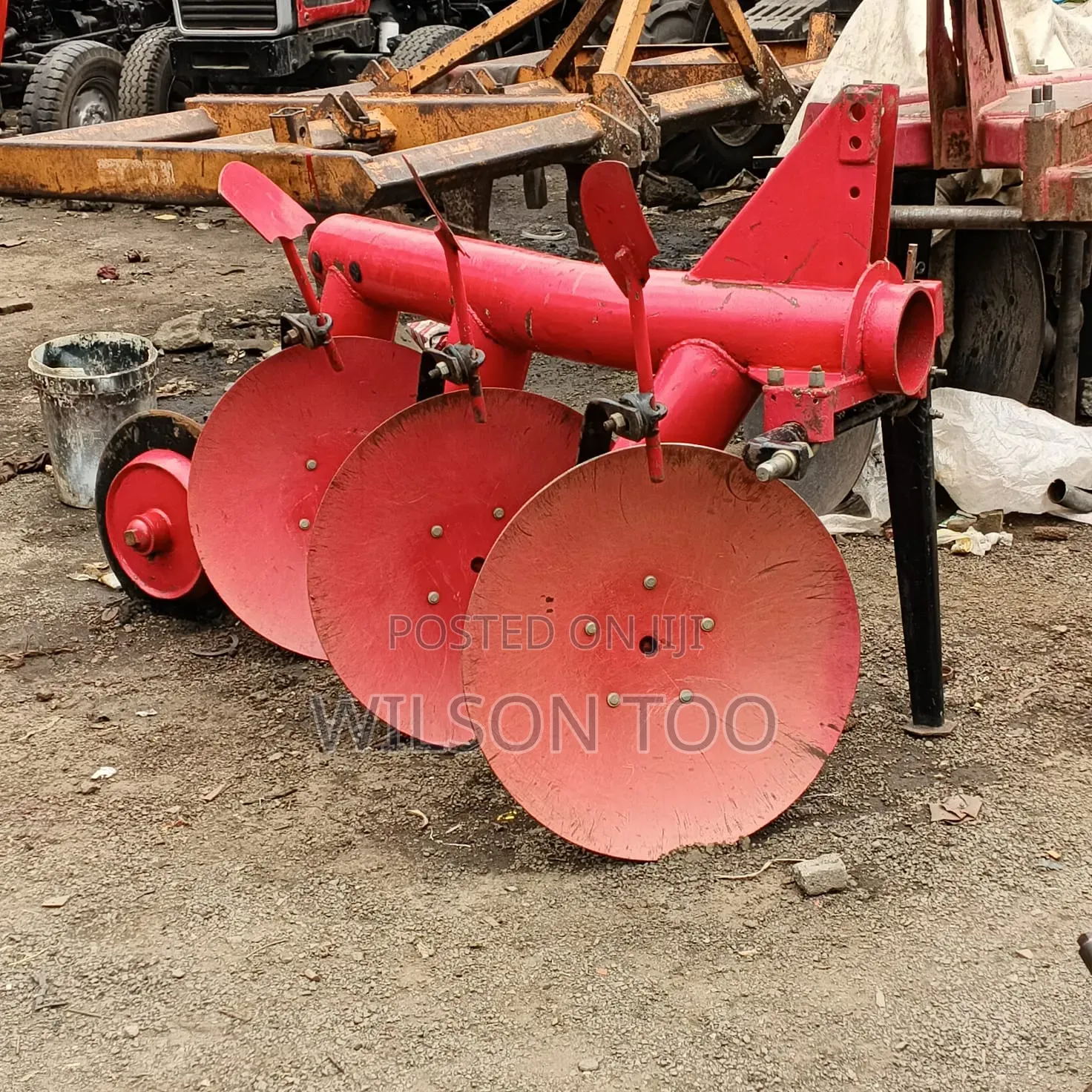3 Disc Mf Plough
