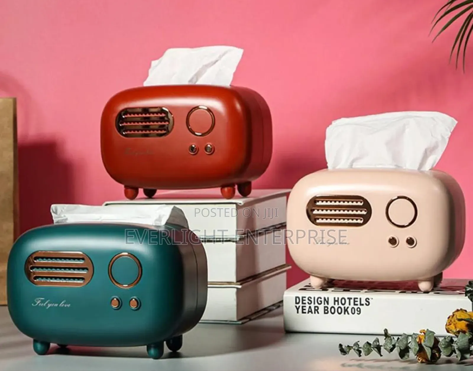 Radio-Like Tissue Serviette Holder