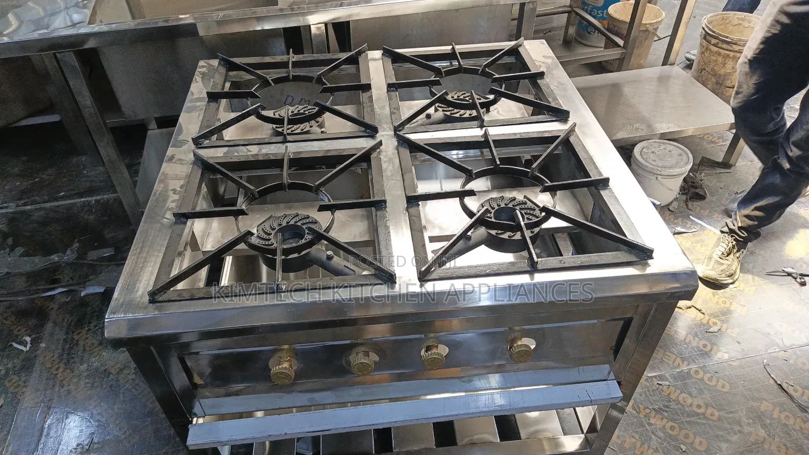 Durability Stainless Steel 4burner