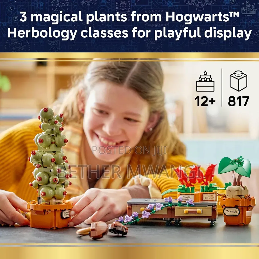 Harry Potter Hogwarts Herbology Plants