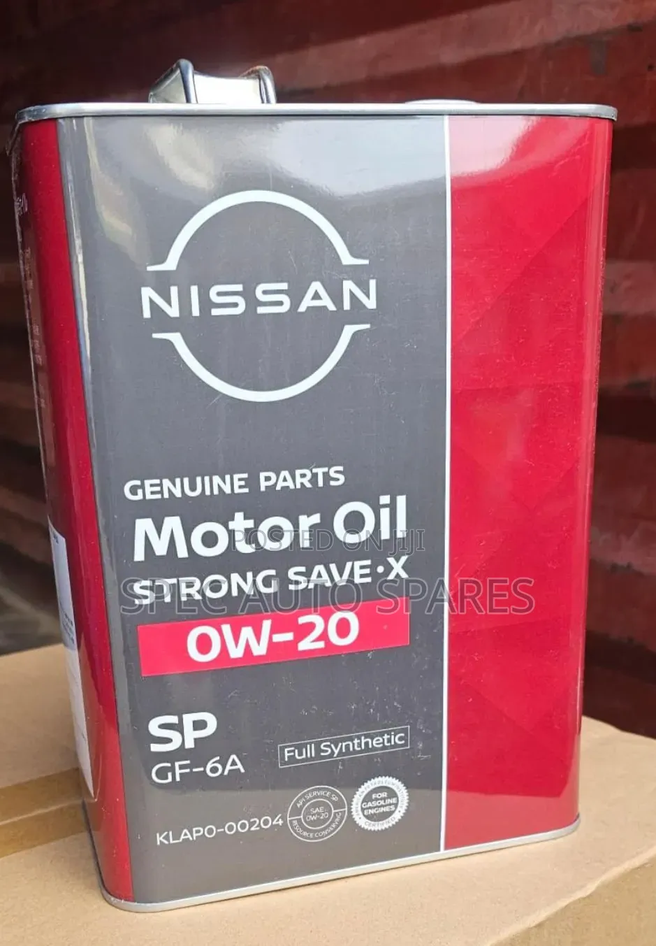 Nissan Motor 0il Strong Save Syntheric 0W20 Hybrid