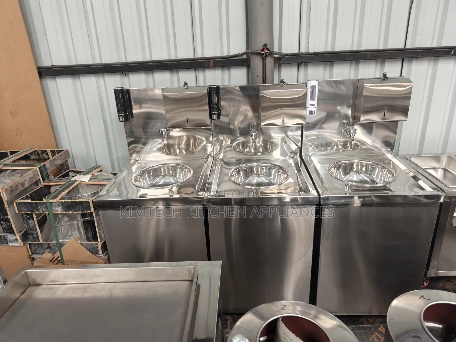 Stainless Steel Hands Washing Stations