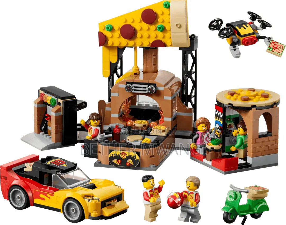 City Pizza Delivery Experience With Vehicles