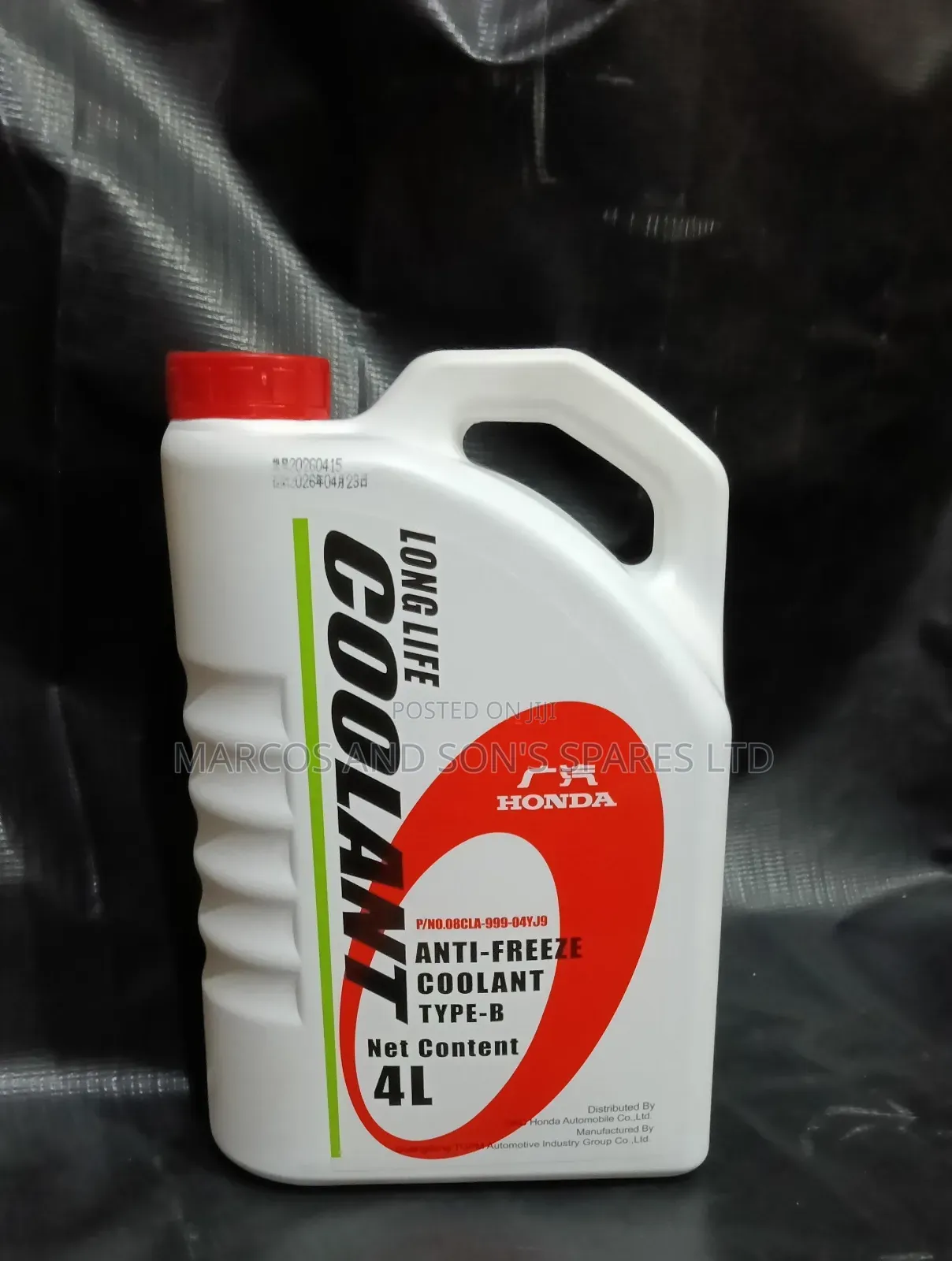 Coolant Genuine Honda Longlife