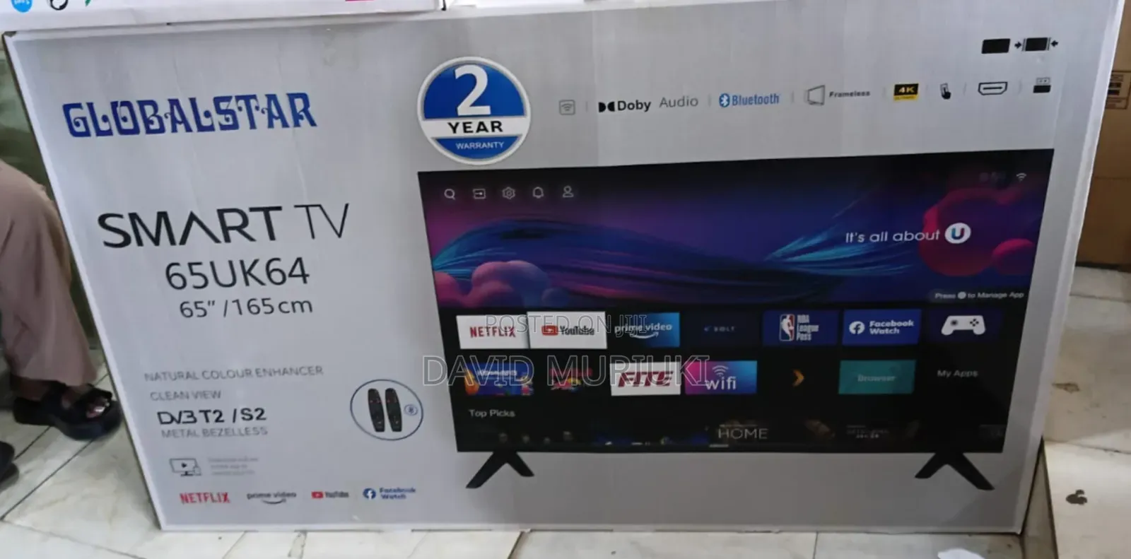 Globalstar 65" Smart Android TV