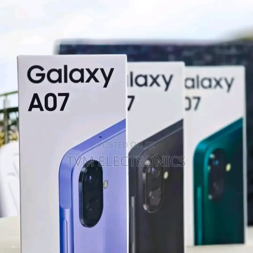 New Samsung Galaxy A07 4G 128 GB Black