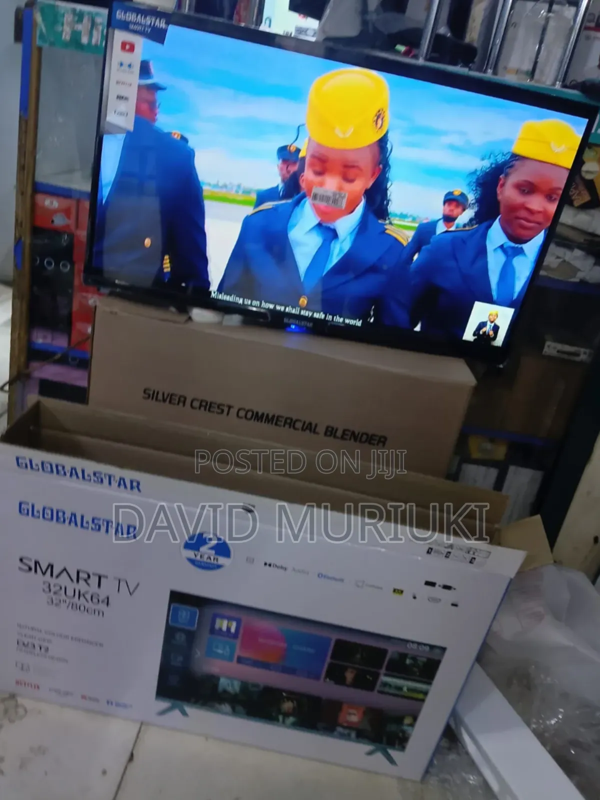 Globalstar 32-Inch Digital LED TV.