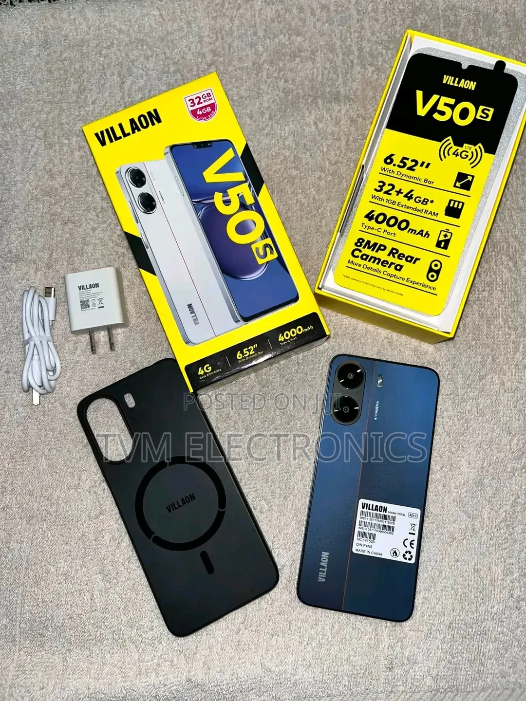 New Villaon V50s 64 GB Silver
