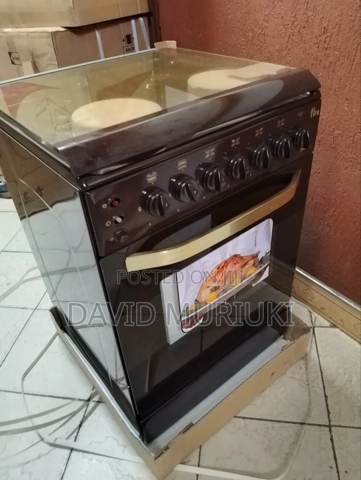 Ramtons 50×55cm 3 Gas + 1 Electric Standing Cooker – RC/906 (Silver)