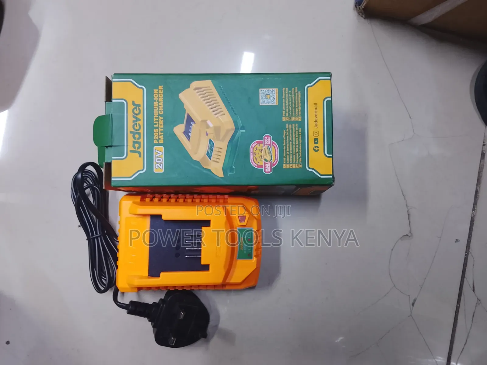 Jadever 20V P20S Lithium-Ion Battery Charger