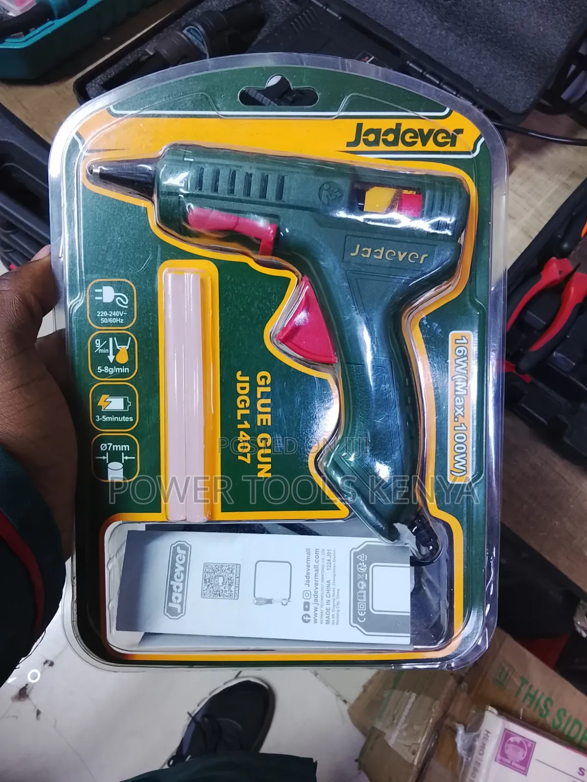 Jadever 16W Electric Hot Melt Glue – JDGL1407
