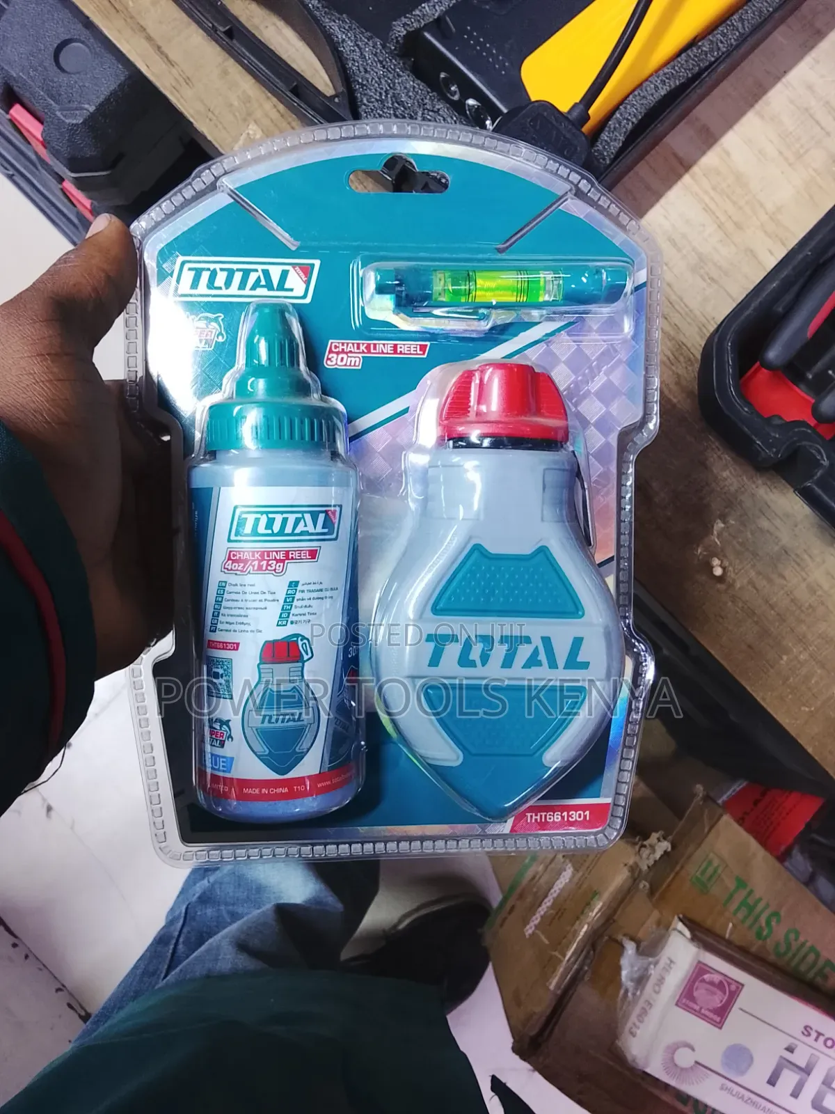 TOTAL Chalk Line Reel Set (30m)