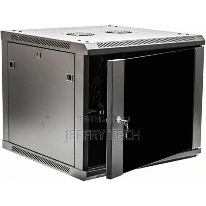 9U Networking Data Cabinet - - Black