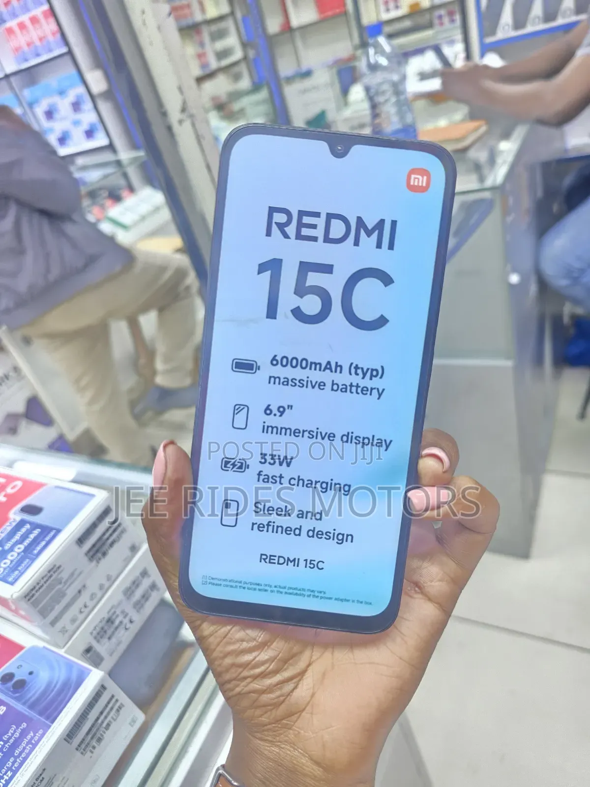 New Xiaomi Redmi 15C 4G 128 GB Blue