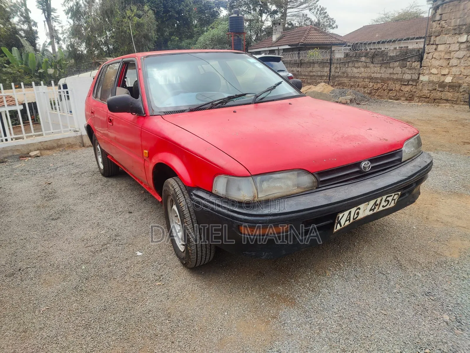 Toyota Starlet 1997 Red