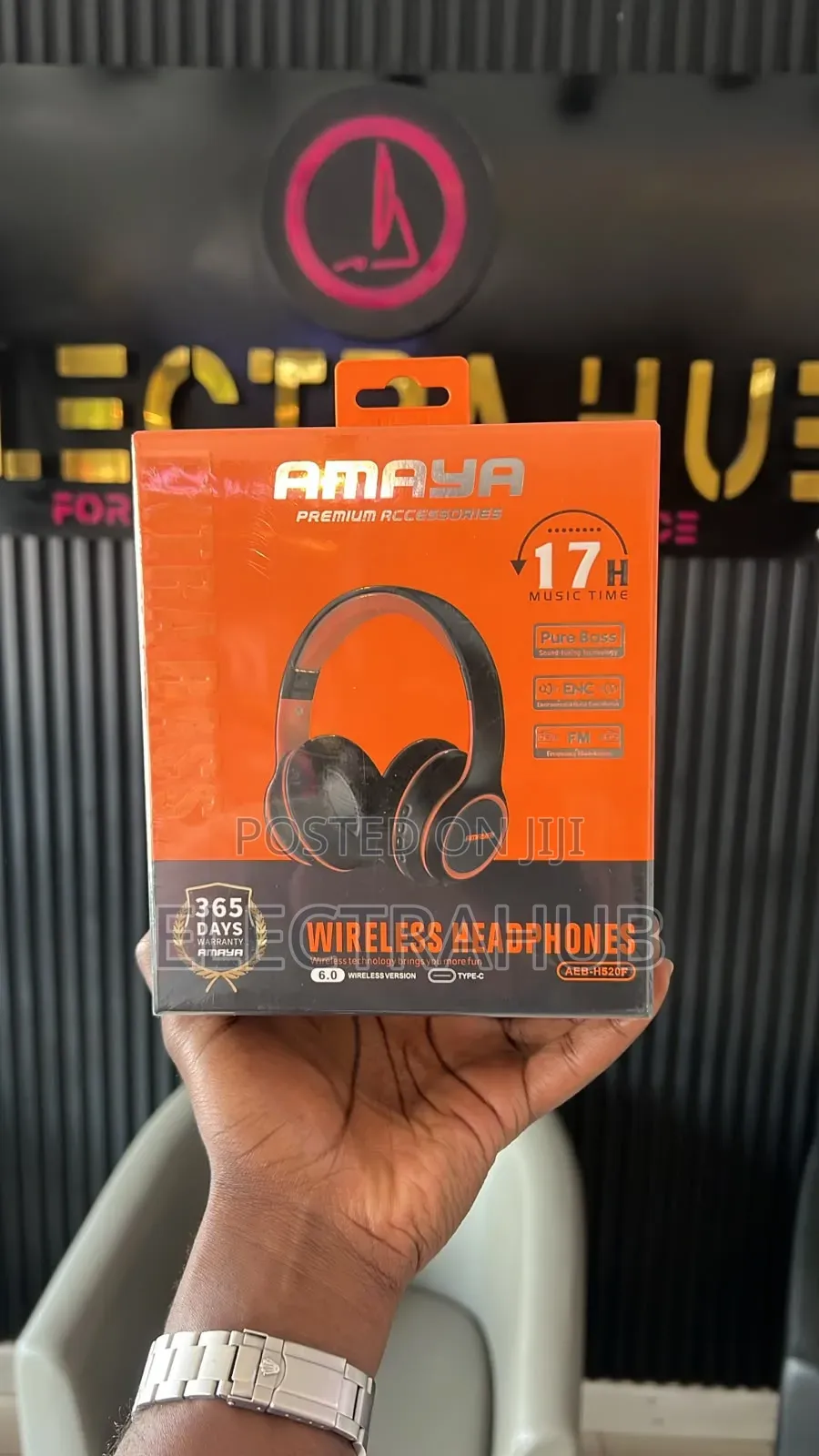 Amaya Wireless Headphones Brand New Sealed