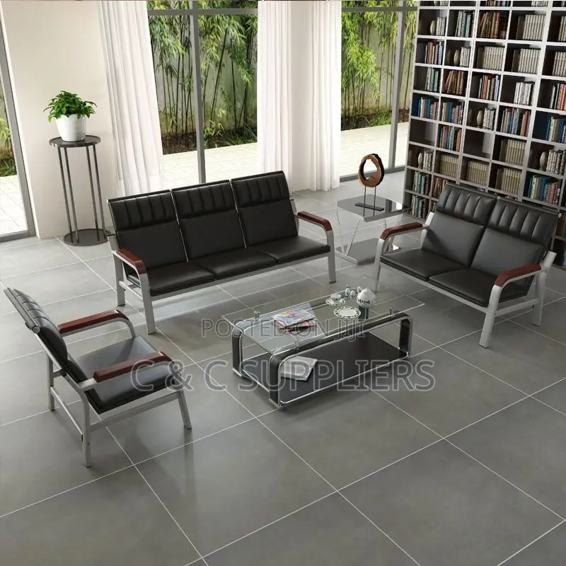 Modern Waiting Office Sofa-5 Seater