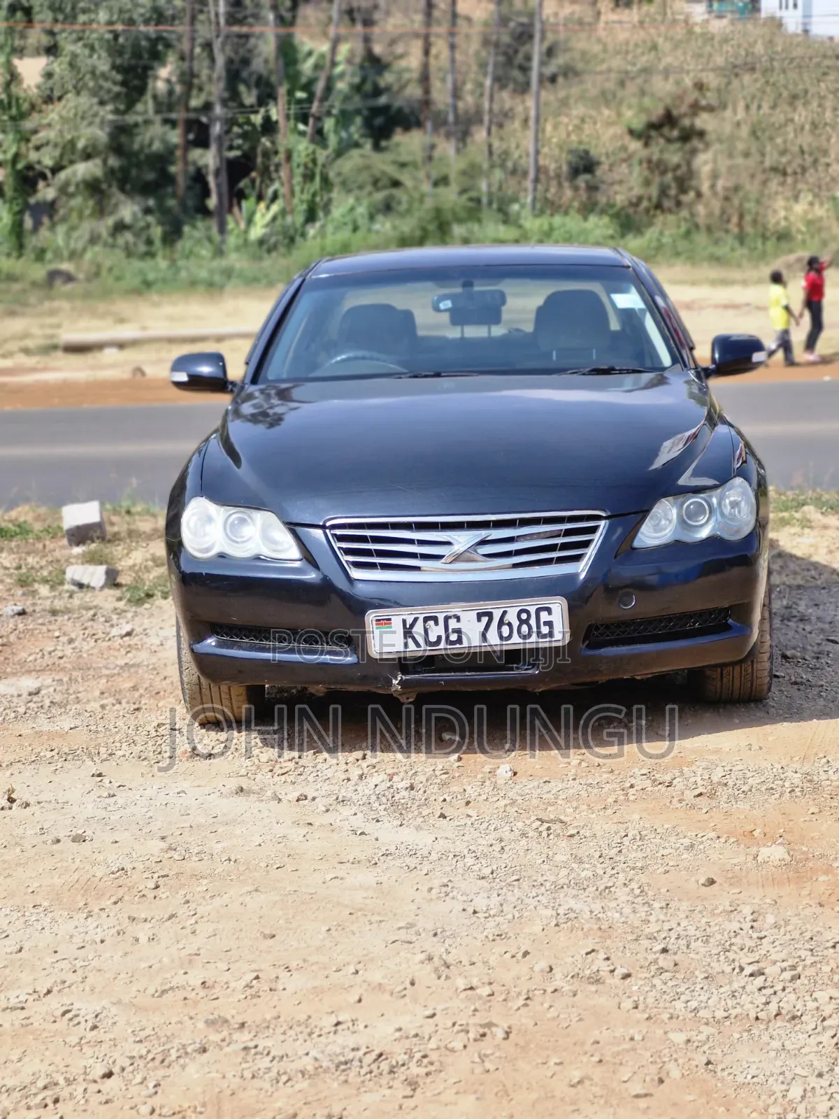 Toyota Mark X 2008 Black