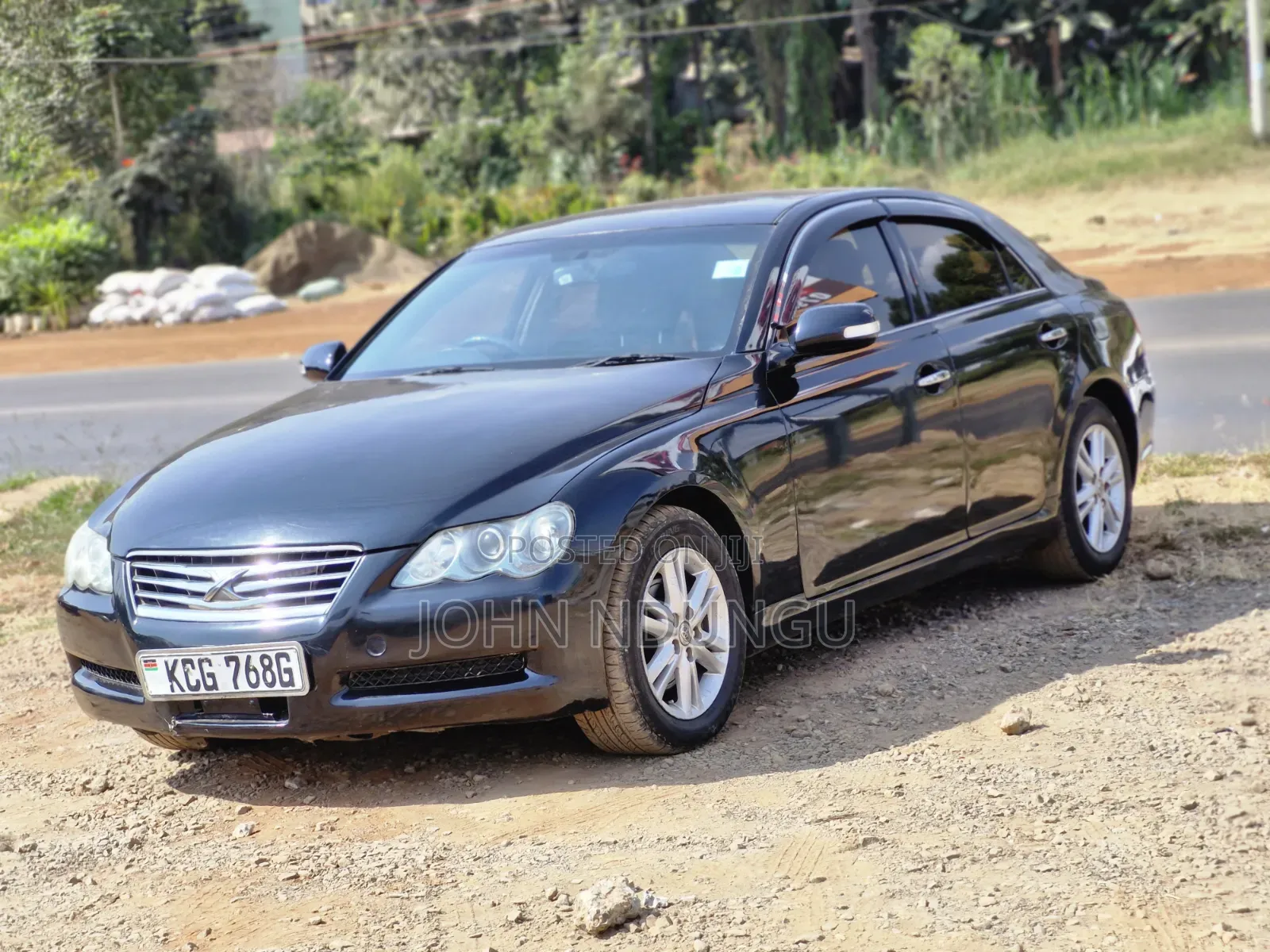 Toyota Mark X 2008 Black