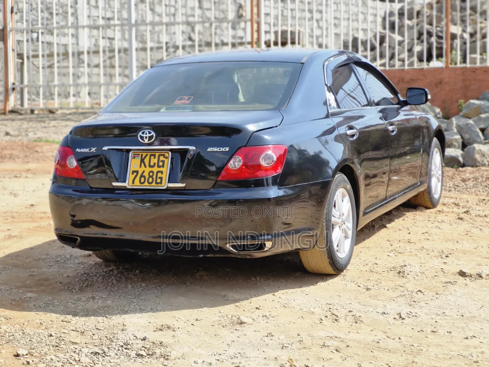 Toyota Mark X 2008 Black