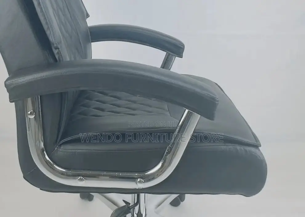 Office Chairs; Leather High Back Seniors Office Chairs