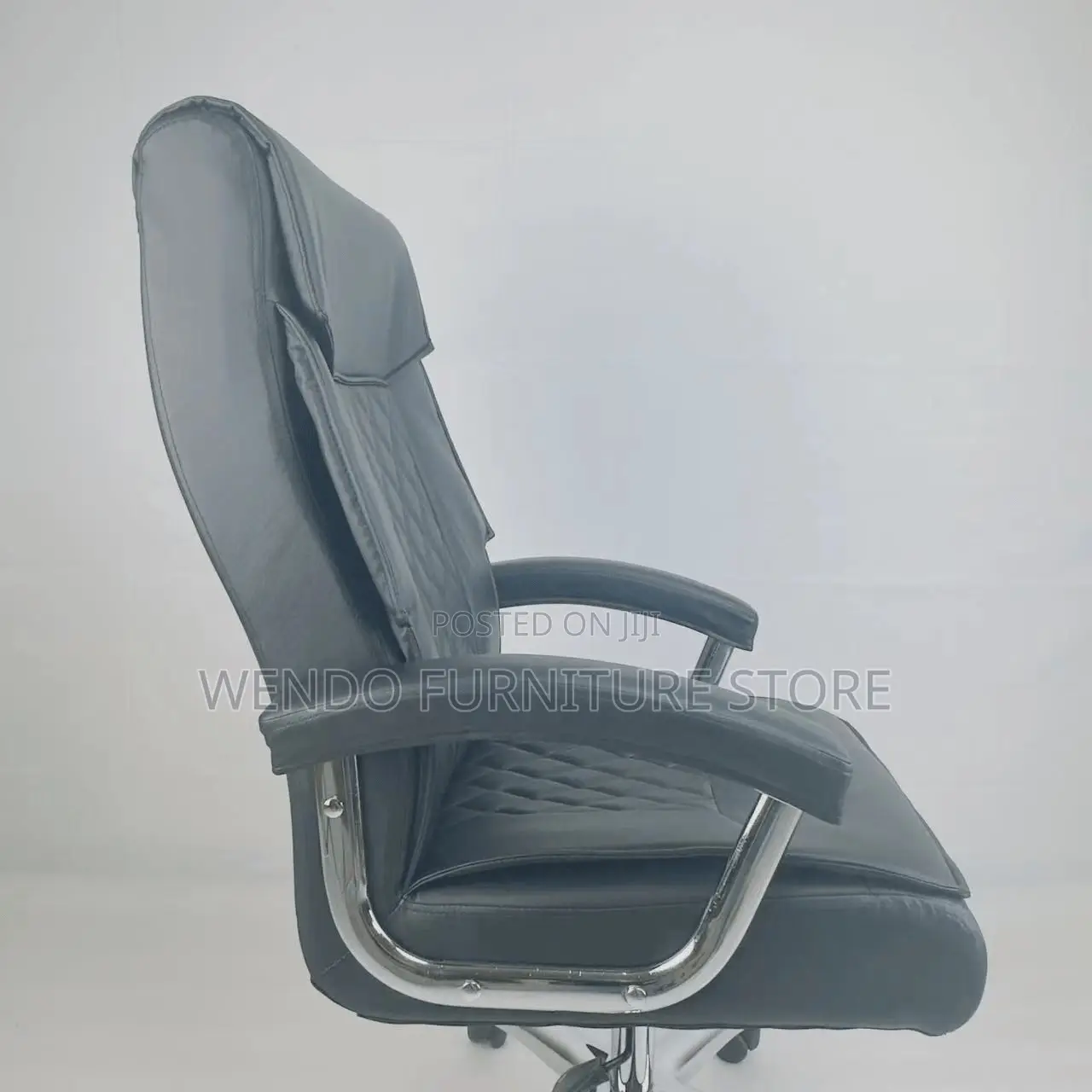 Office Chairs; Leather High Back Seniors Office Chairs