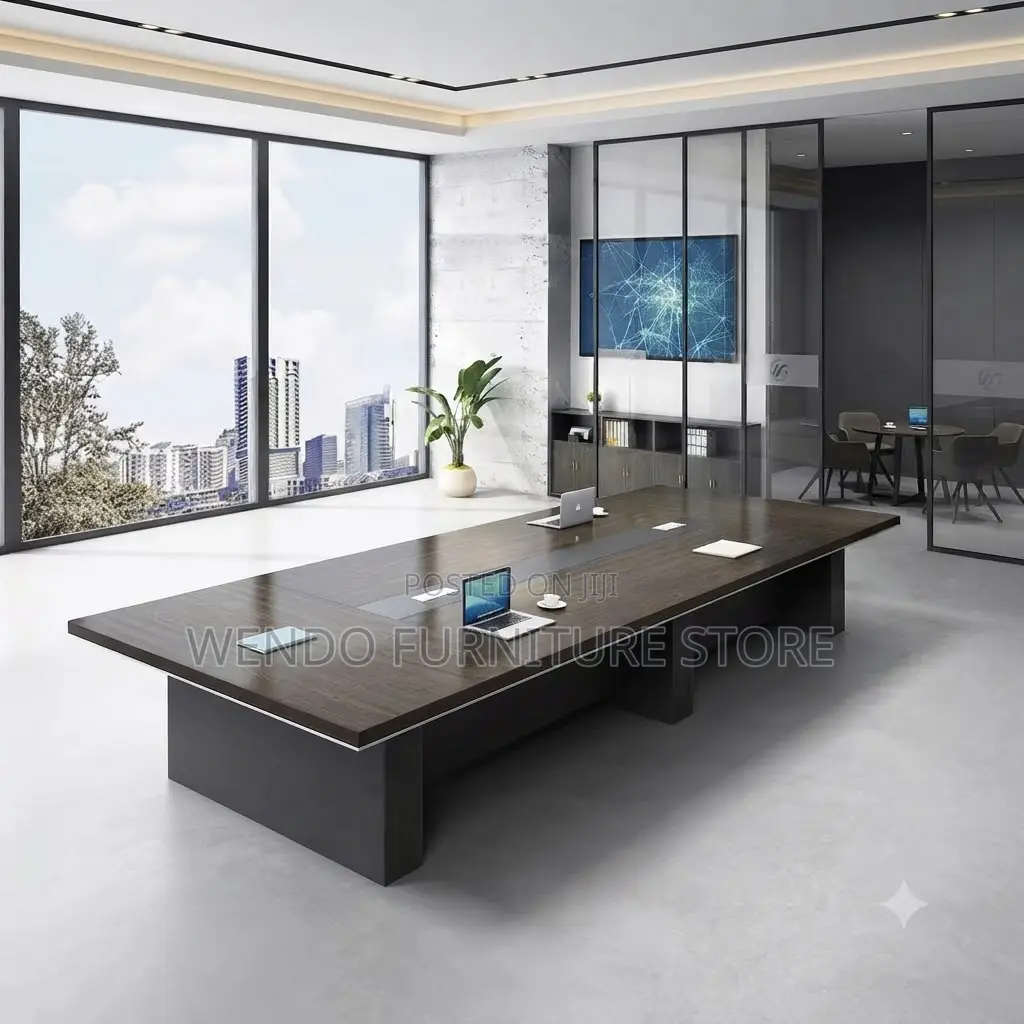 Boardroom Table; 2.4 Meters Boardroom Office Staff Table