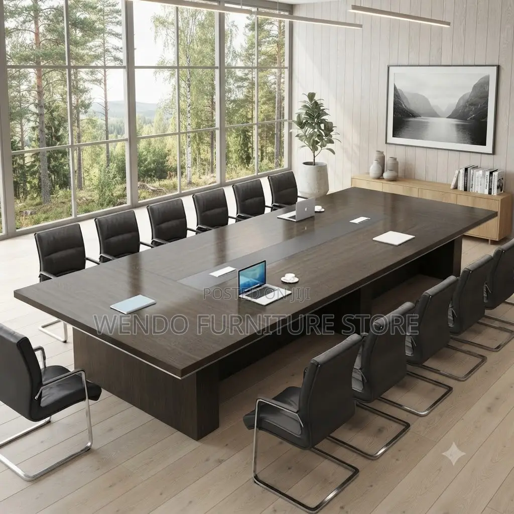 Boardroom Table; 2.4 Meters Boardroom Office Staff Table