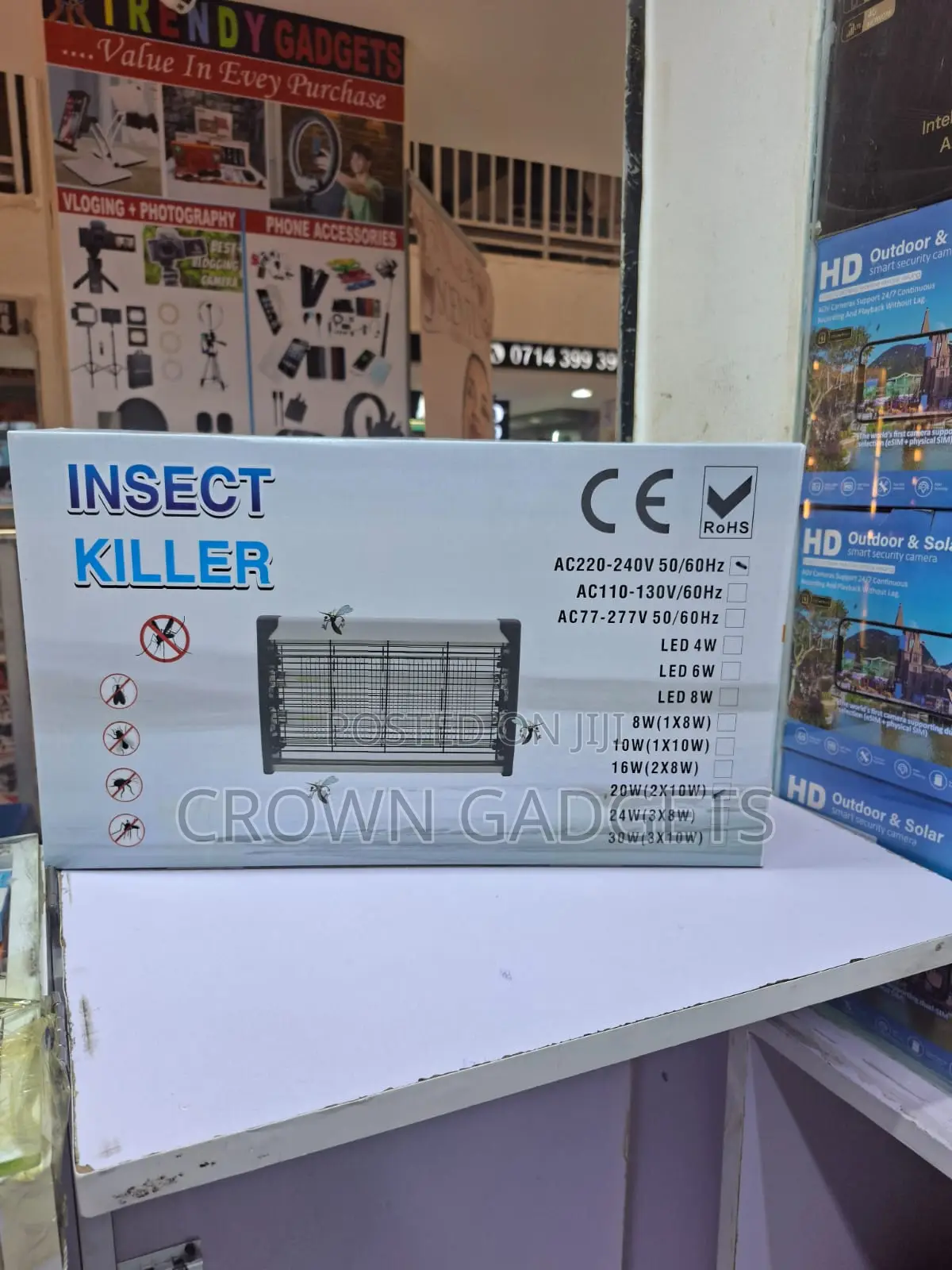 20W UV Bug Zapper Fly Mosquito Killer for Home Office