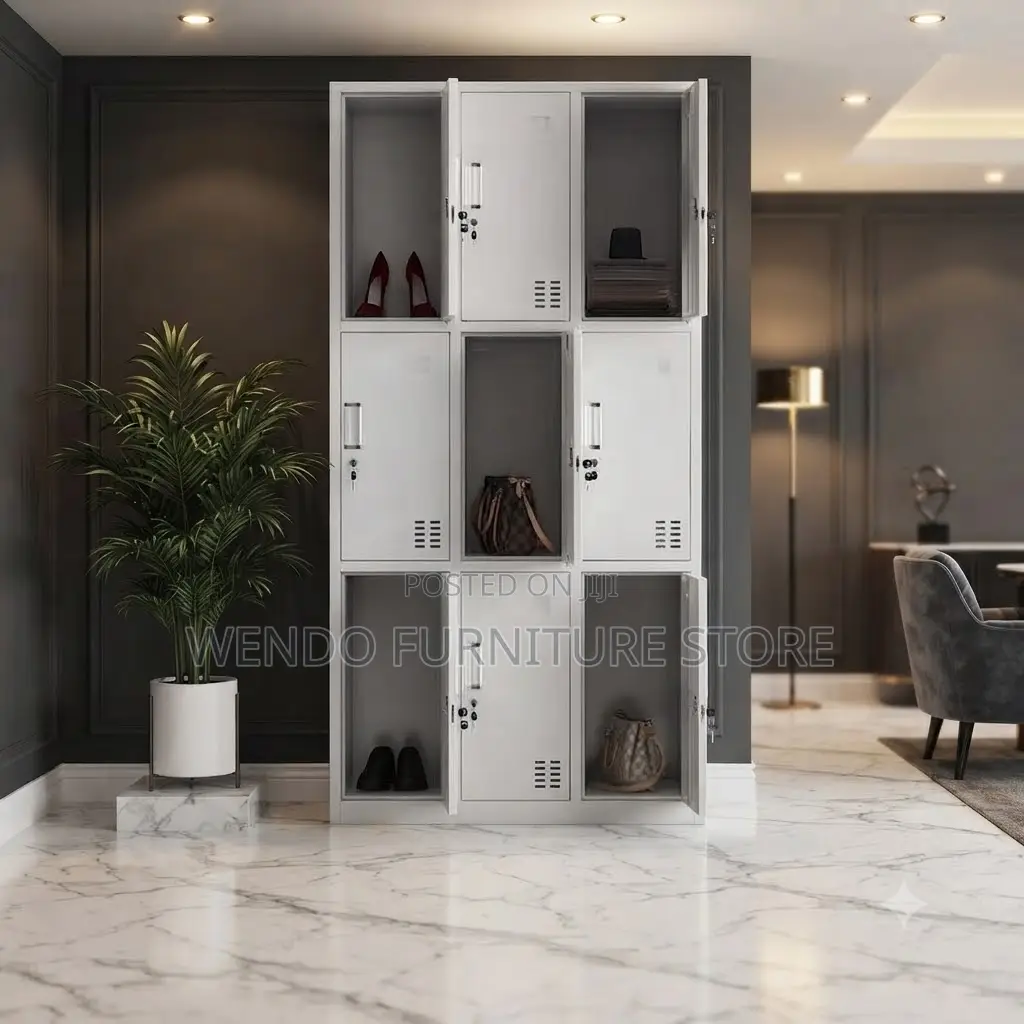 Office Cabinet; 15 Lockable Drawers Gyms Office Storage Cabinet