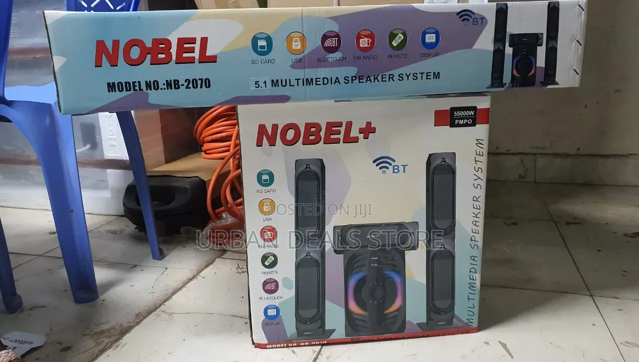 Nobel NB-2070 3.1CH Multimedia Subwoofer Speaker System