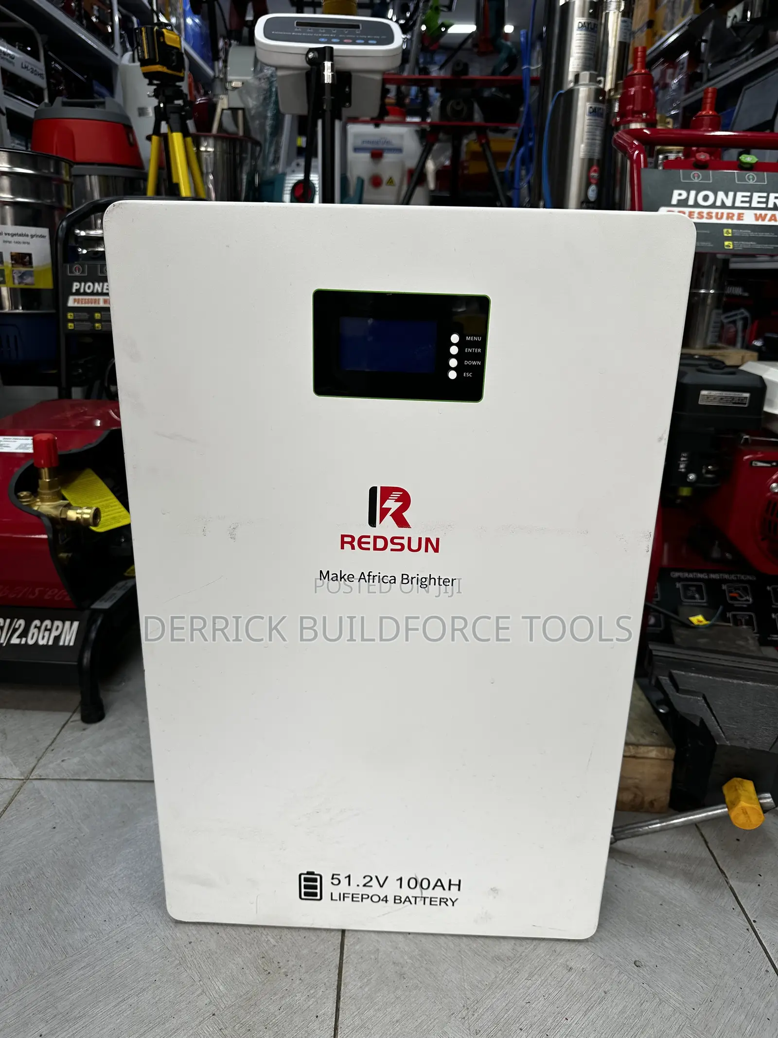Redsun 51.2v 5kw Lithium Battery