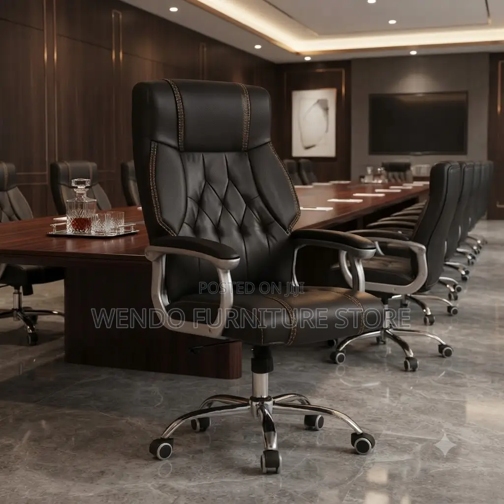 Office Chairs; Leather High Back Bosses Modern Chairs