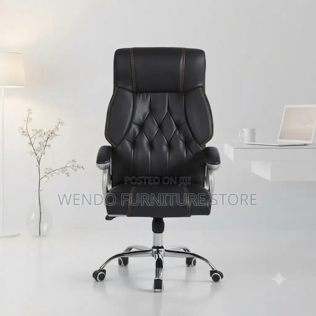 Office Chairs; Leather High Back Bosses Modern Chairs