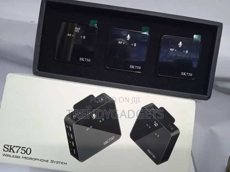 SK750 Clip-on Wireless Microphone for YouTube TikTok