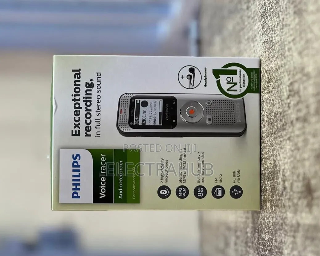 Philips DVT 2050 Voice Recorder Brand New Sealed