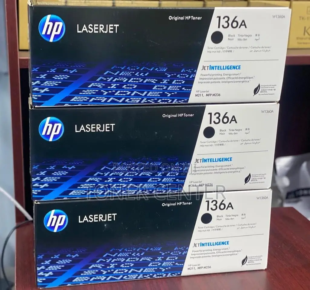 (W1360A) Authentic HP 136A Black Business Printing Toner