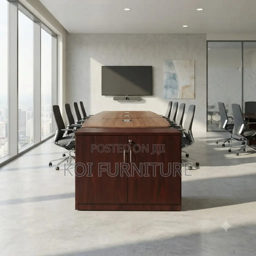 Office Cabinet; Wooden Executive Credenza Files Cabinet