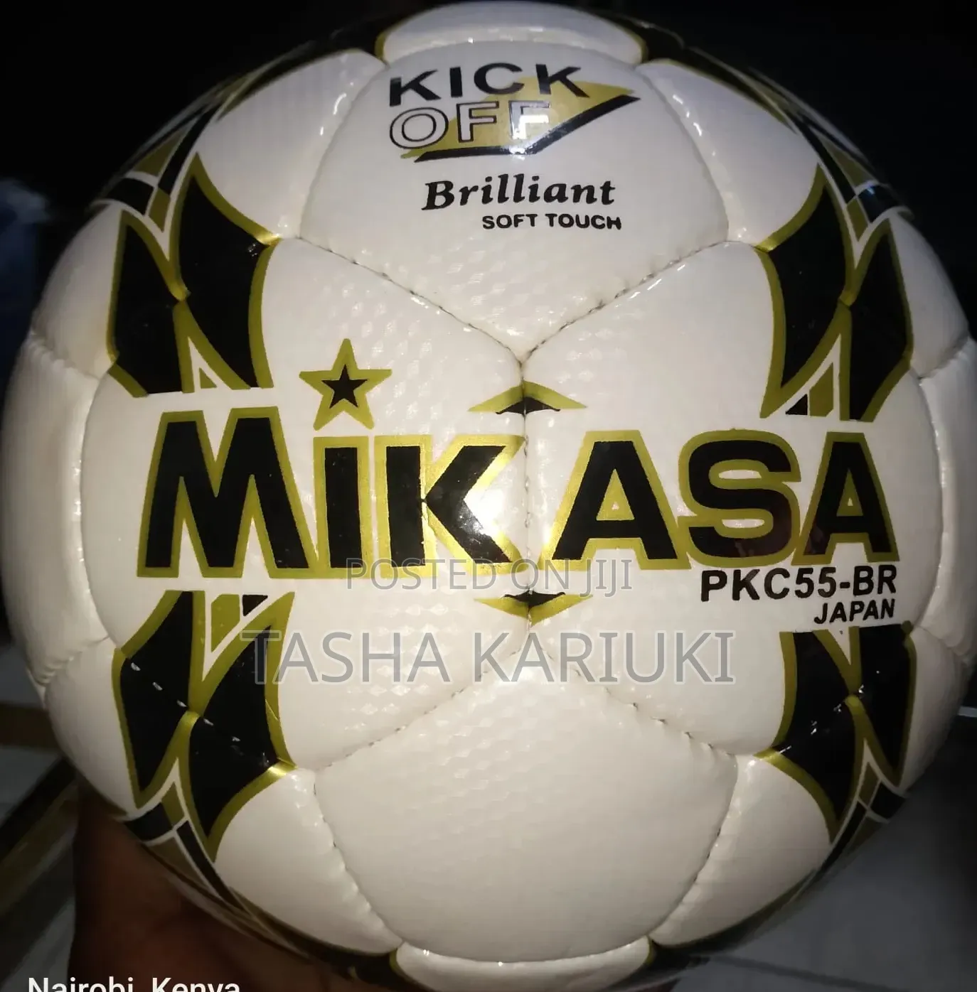 Original Mikasa Football – Durable Match Training Ball