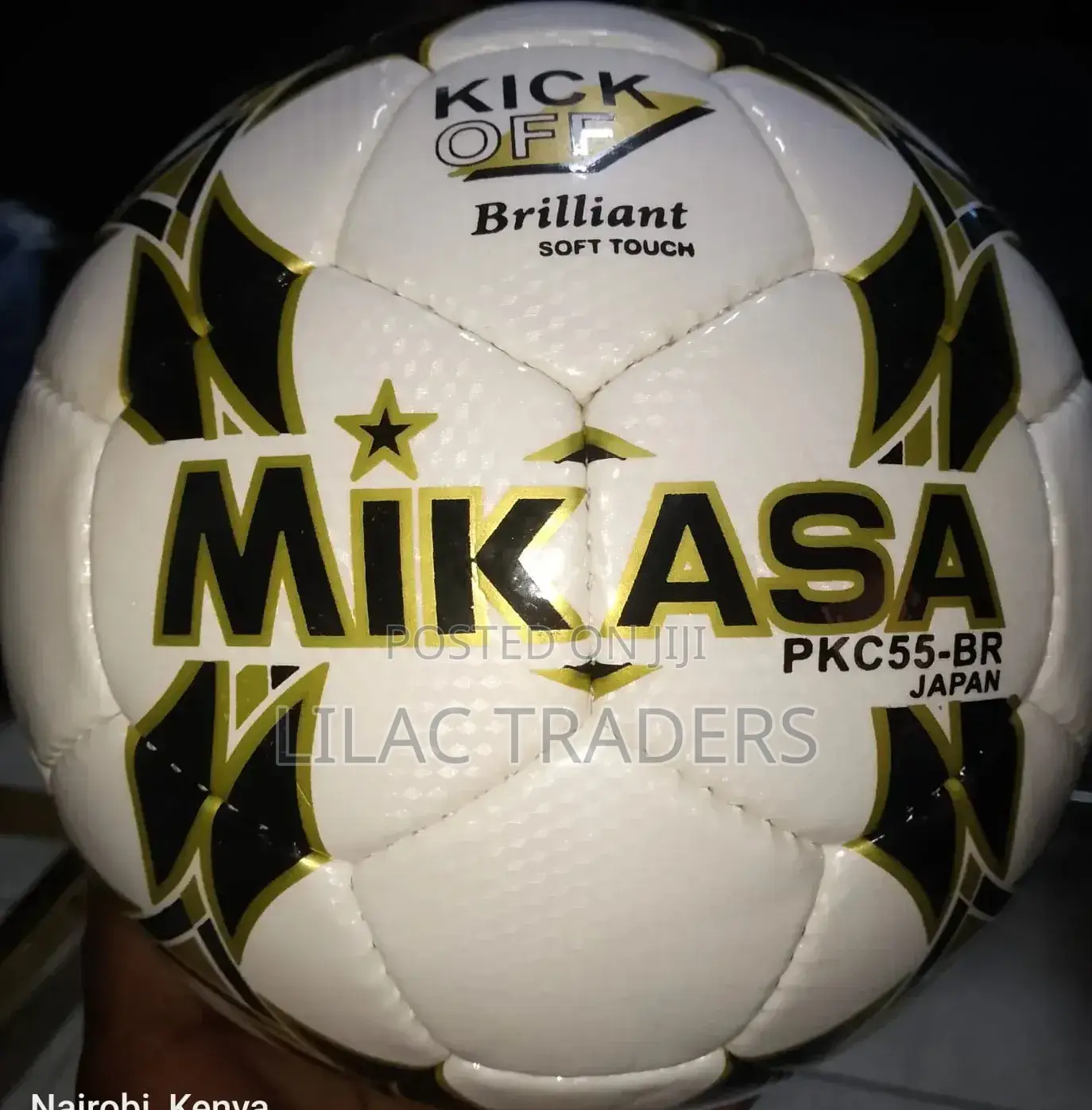 Original Mikasa Football – Durable Match Training Ball