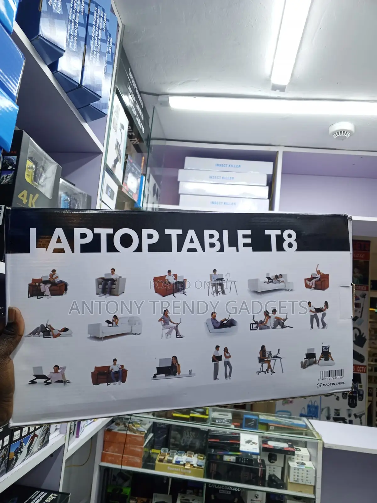 T8 Multifunction Laptop Workstation With Built-in USB Fans