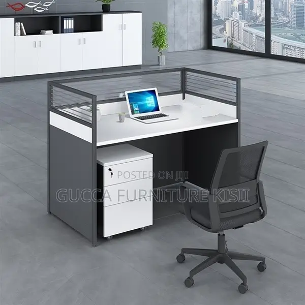Office Workstation; One Way Modular Office Workstation