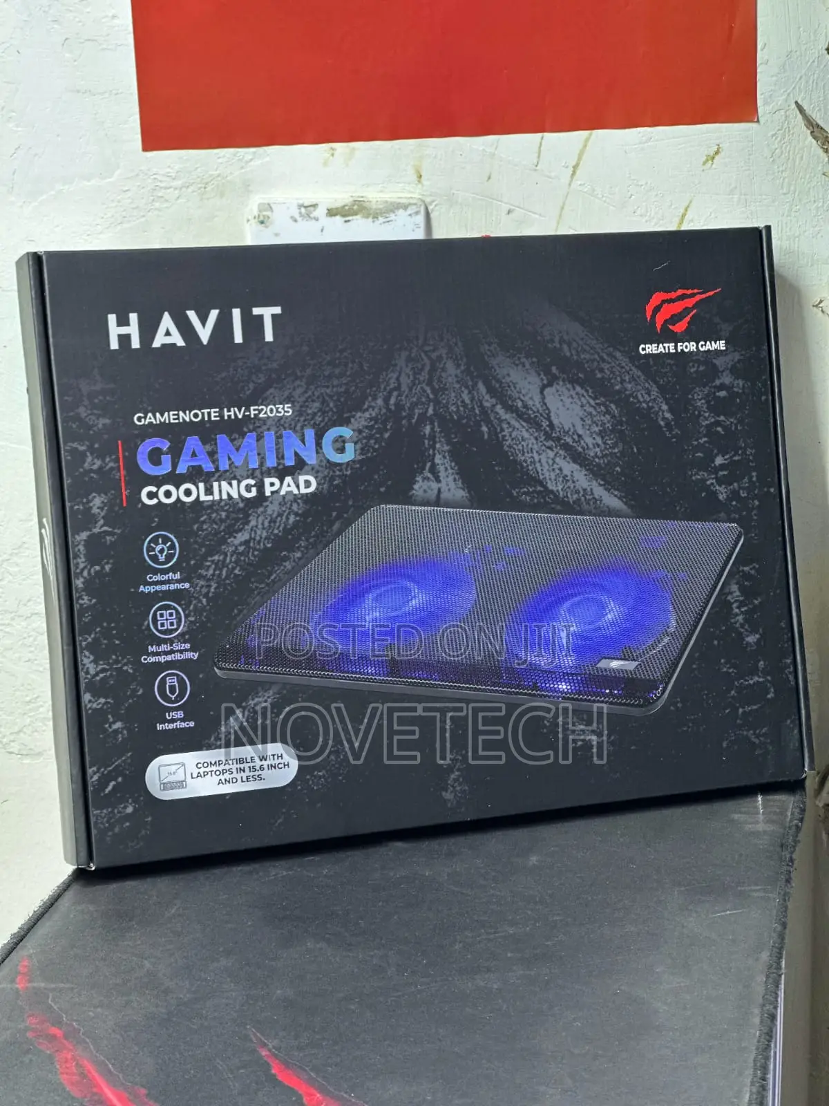 Havit Laptop Cooling Pad F Inch