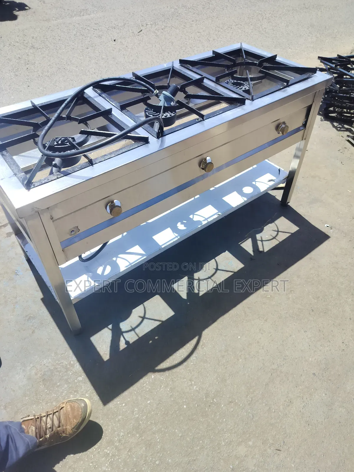 Three Burner Stainless Steel