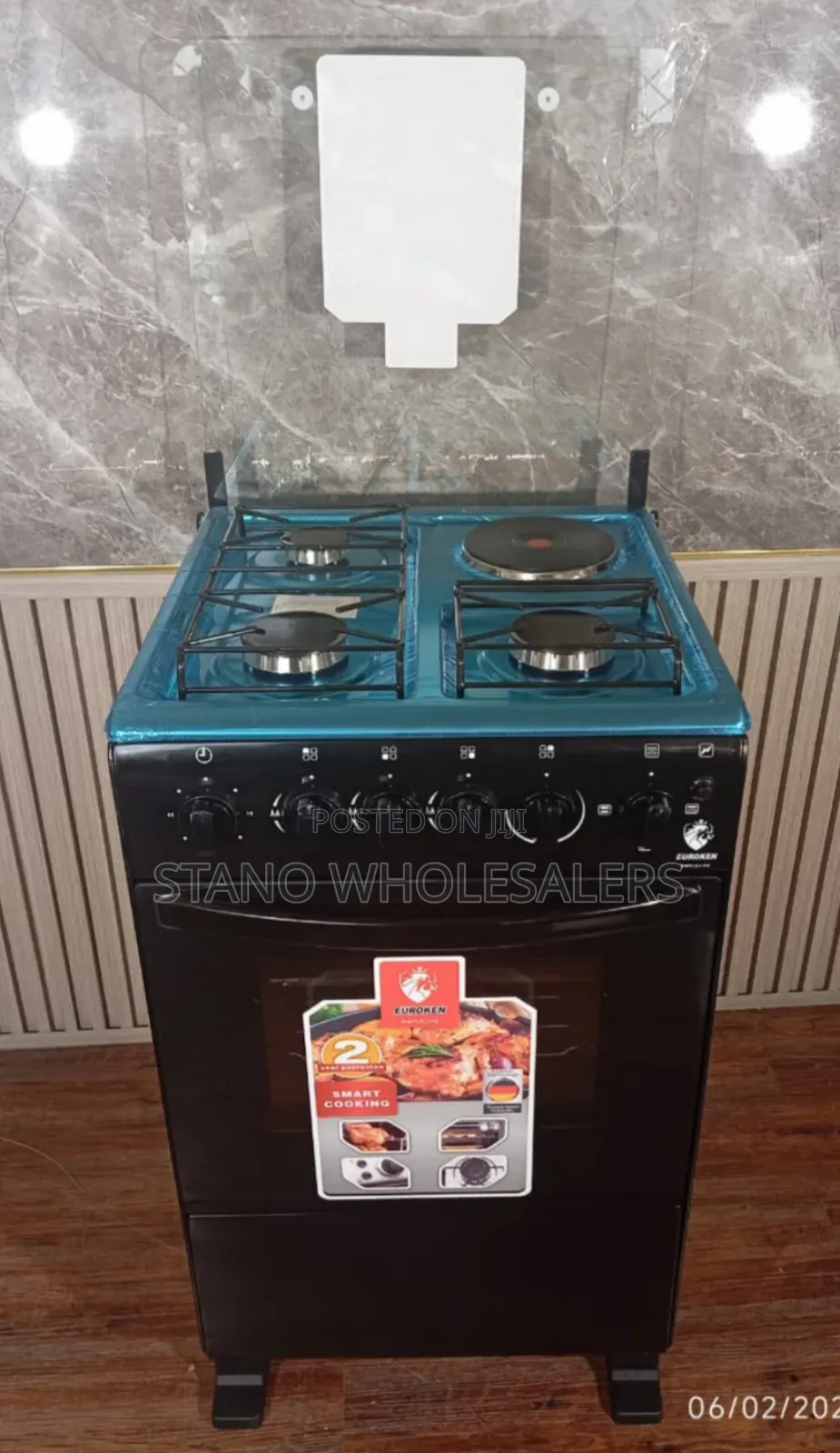 Black Vision Standing Cooker