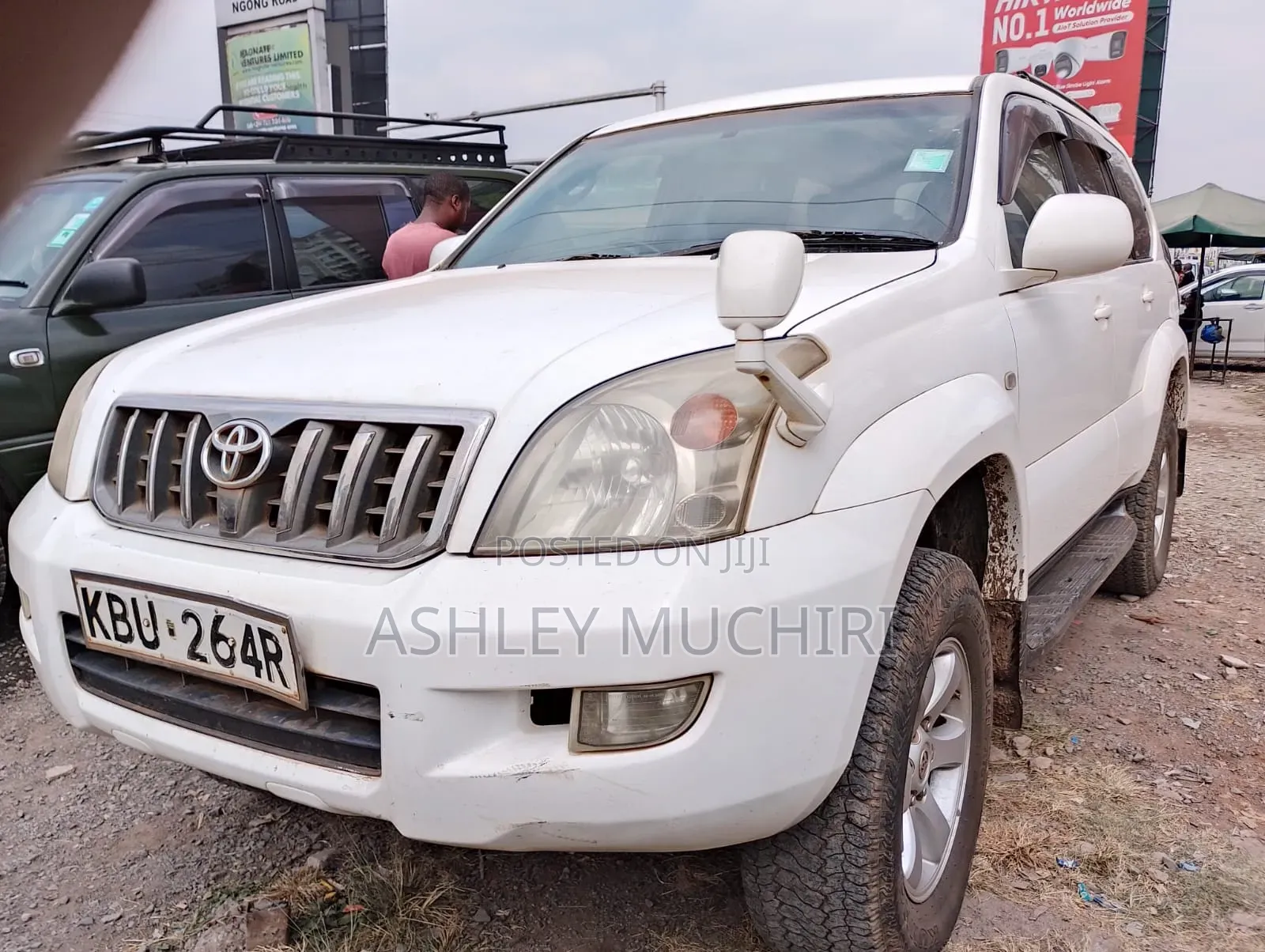 Toyota Land Cruiser Prado 2007 White