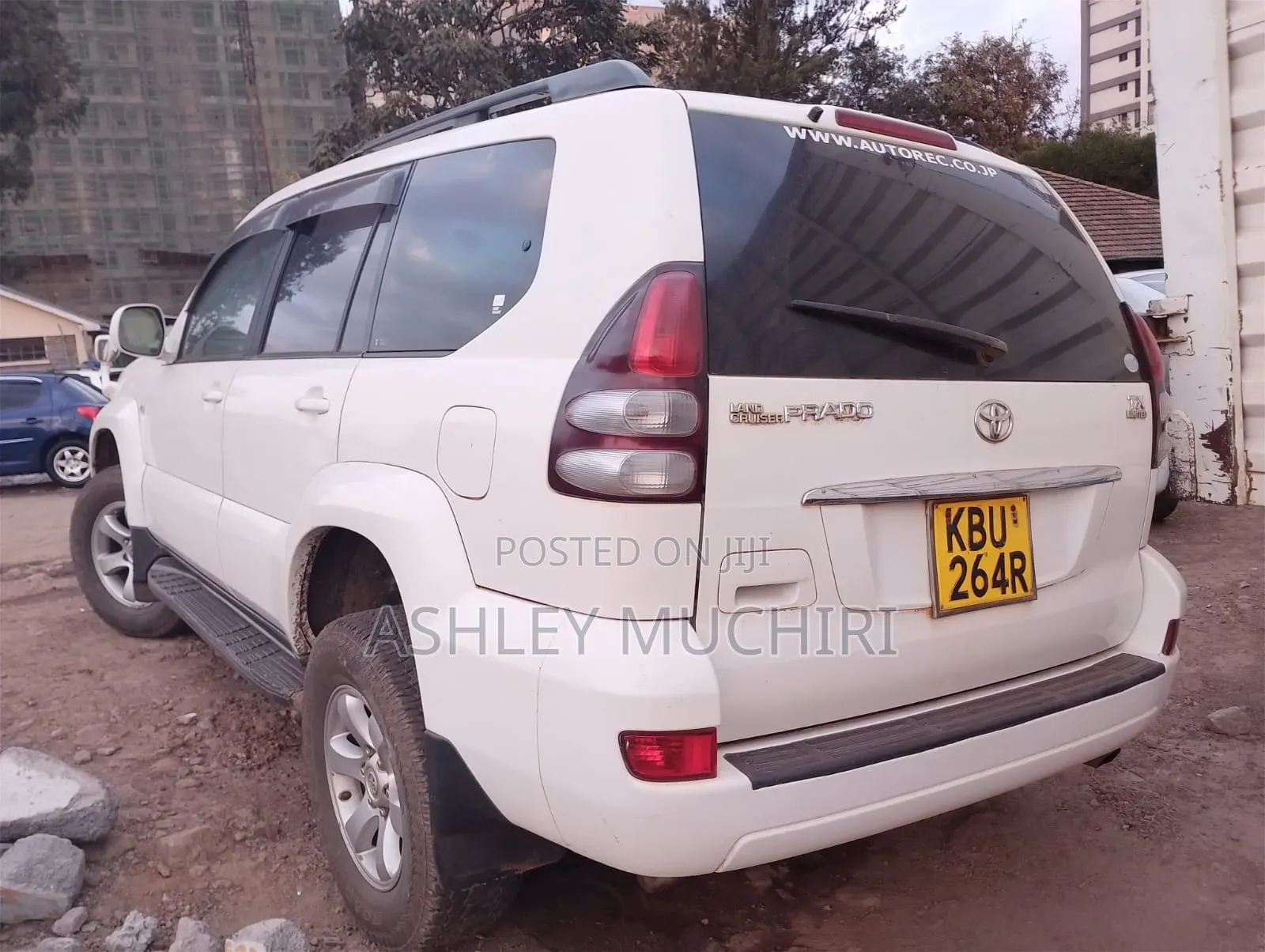 Toyota Land Cruiser Prado 2007 White